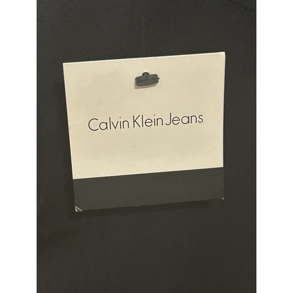 NWT Calvin Klein Jeans Black Trousers Women's size 14 - Picture 2 of 6